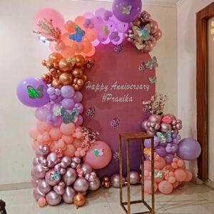 Butterfly Garden Anniversary Frame