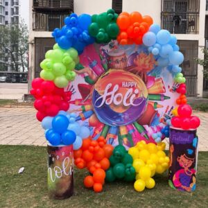 Theme Decoration Package Holi Special